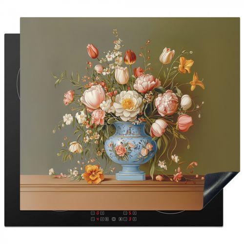 Protezione piano induzione - Neutro - Fiori - Bouquet - Vaso