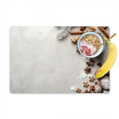 Tovagliette - Erbe - Inverno - Latte - Cemento
