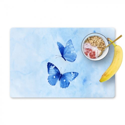 Tovagliette - Farfalle - Ornamentali - Blu