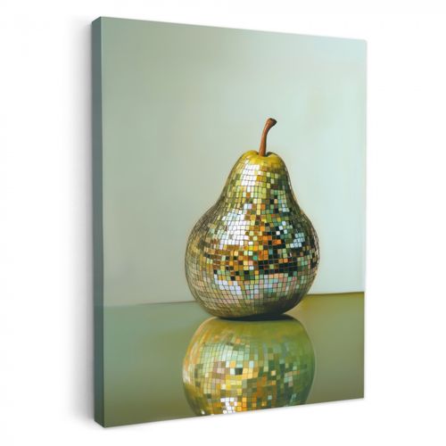 Dipinti su tela - Frutta - Discoteca - Arte - Glitter