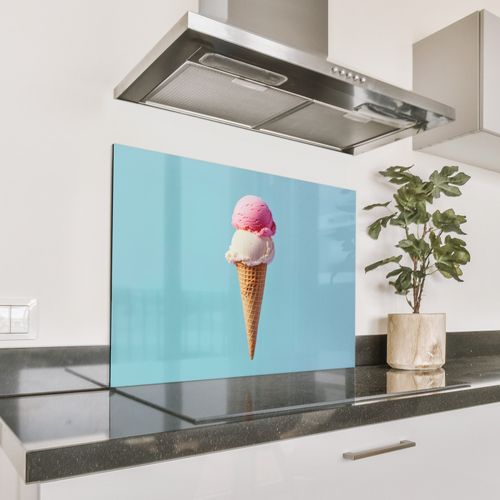 Parafango in alluminio - Gelato Scoop - cono - Blu