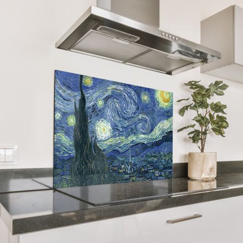 Parafango in alluminio - La notte stellata