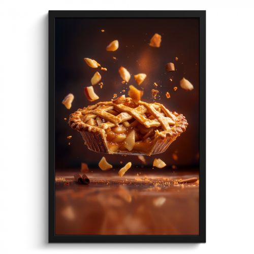 KitchenYeah - Cucina - Cornice per foto - Torta di mele - calda - cibo