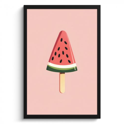 KitchenYeah - Cucina - Cornice per foto - Anguria - Gelato - Pips - Rosso
