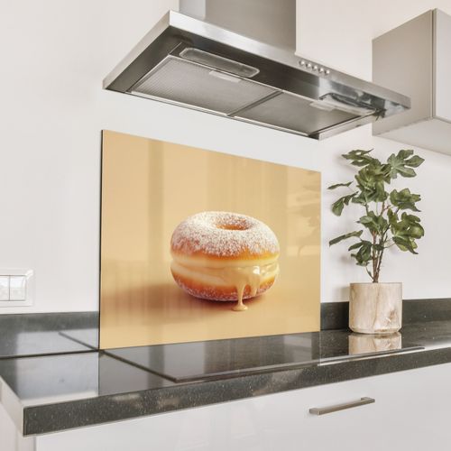 Parafango in alluminio - Ciambella - Cremosa - Zucchero a velo - Beige