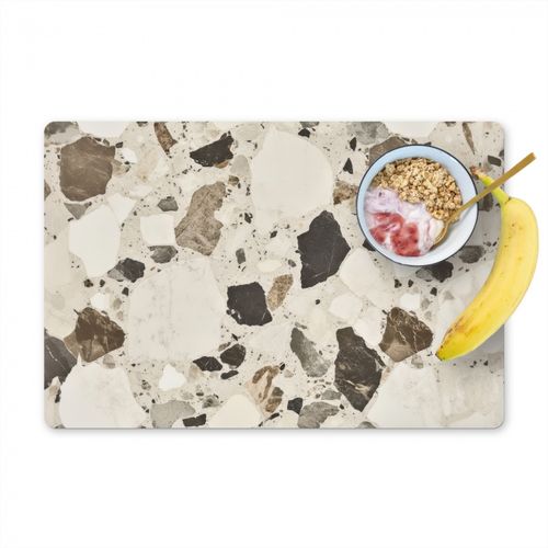 Tovagliette - Neutro - Pietre - Decorazione - Terrazzo
