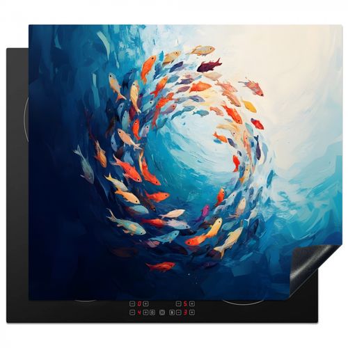 Protezione piano induzione - Mare - Pesce - Colorato - Dinamico