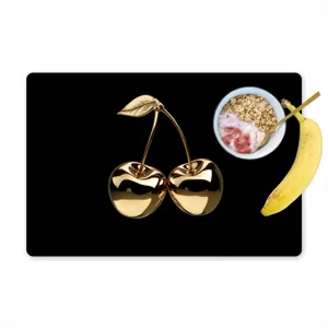 Tovagliette - Ciliegio - Nero - Oro - Cromo