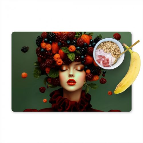 Tovagliette - Femmina - Fragole - Lamponi - More - Frutti di bosco