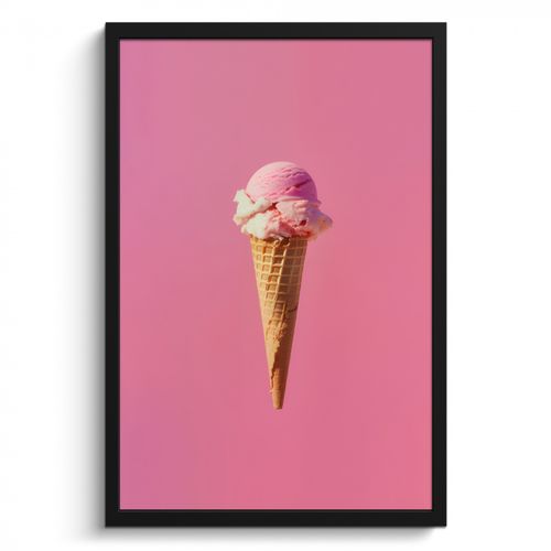 KitchenYeah - Cucina - Cornice per foto - Corno - Paletta per gelato - Rosa