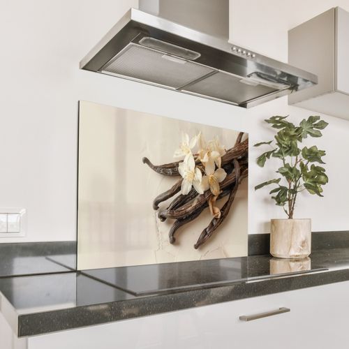 Parafango in alluminio - Vaniglia - Floreale - Beige