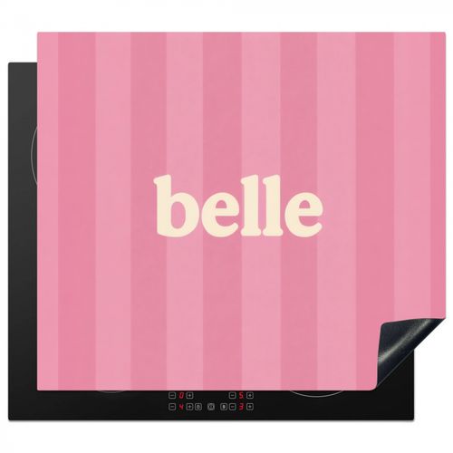 Protezione piano induzione - Rosa - A righe - Belle