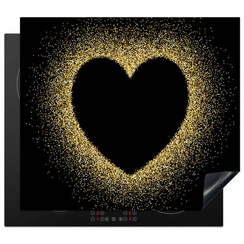 Protezione piano induzione - Cuore di polvere d'oro