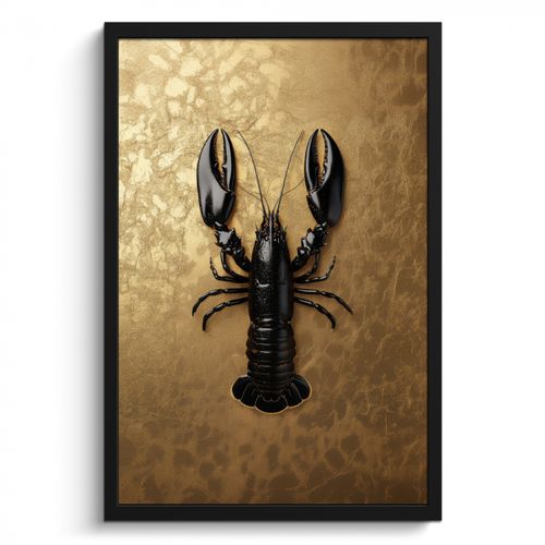 KitchenYeah - Cucina - Cornice per foto - Cancro - Nero - Oro - Lusso