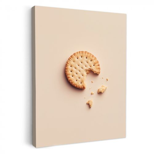 Dipinti su tela - Biscotto - Briciole - beige