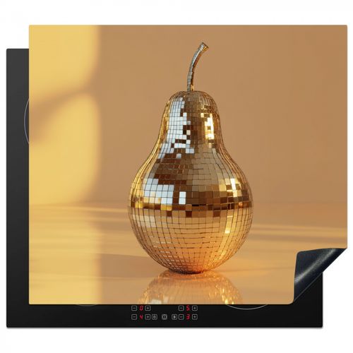 Protezione piano induzione - Oro - Disco - Glitter - Pera
