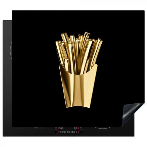 Protezione piano induzione - Patatine fritte - Oro - Cromo - Cibo