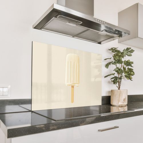 Parafango in alluminio - Minimalista - Gelato all'acqua - Stick - Beige