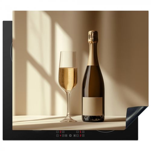 Protezione piano induzione - Champagne - Beige - Ombra - Bolle