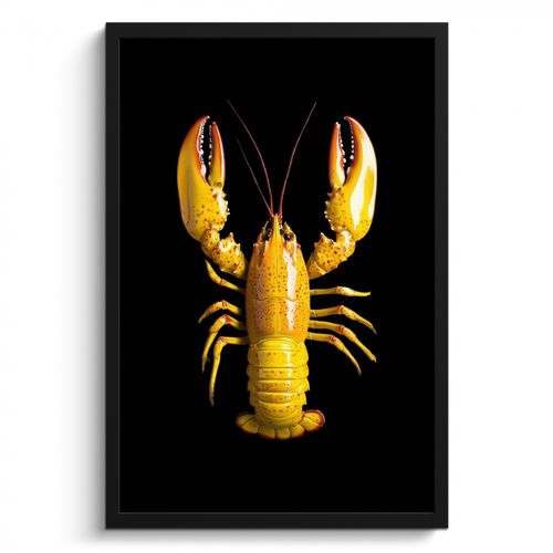 KitchenYeah - Cucina - Cornice per foto - Cancro - Giallo - Puntini - Solido