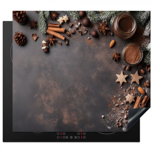 Protezione piano induzione - Cannella - Natale - Marrone - Bronzo