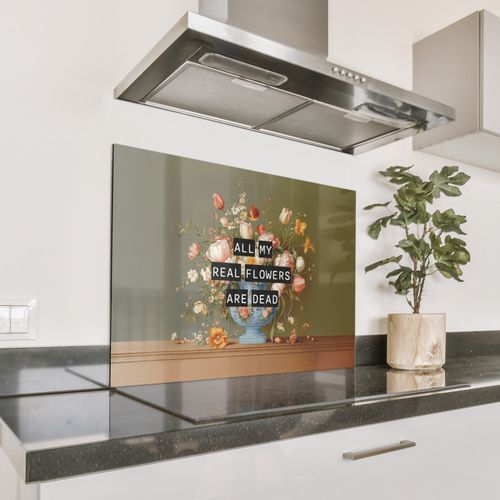 Parafango in alluminio - Fiore - Citazione - Vintage - Arte