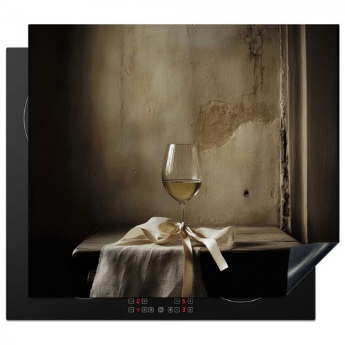 Protezione piano induzione - Fiocco - Beige - Bianco - Vino