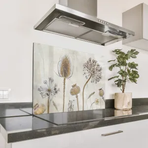 Parafango in alluminio - Tranquilla eleganza botanica