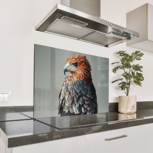 Uccello - Realistico - Piume - Marrone