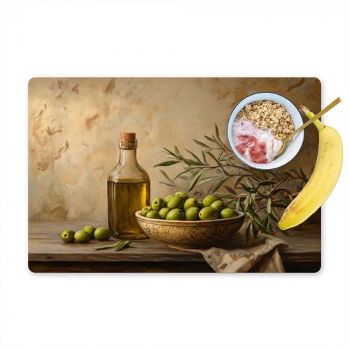 Tovagliette - Olive - Natura morta - Vintage