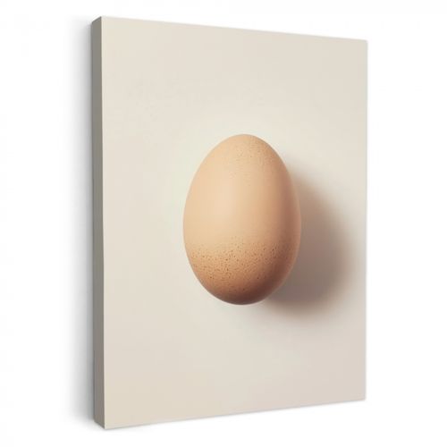 Dipinti su tela - Uovo - Beige - Ovale - Ovale