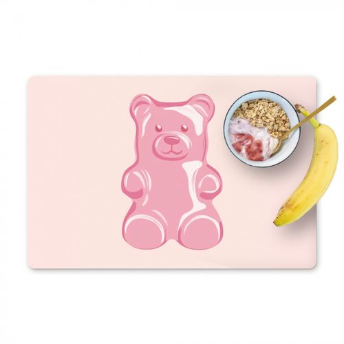 Tovagliette - Orso - Rosa - Caramella