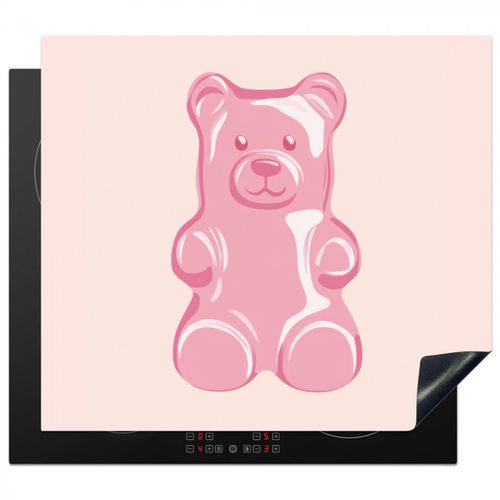 Protezione piano induzione - Orso - Rosa - Caramella