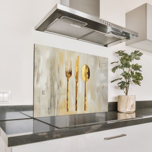 Parafango in alluminio - Vernice - Oro - Posate