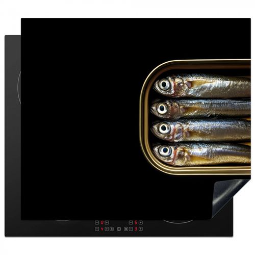 Protezione piano induzione - Sardine - Lattina - Nero - Pesce