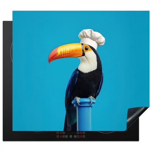 Protezione piano induzione - Tucano - Piedistallo - Uccello - Cappello da cuoco