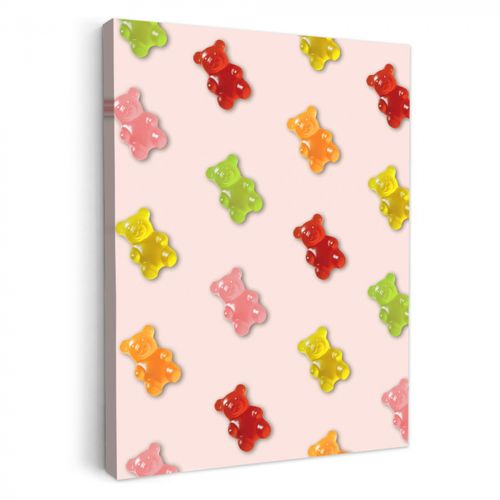 Dipinti su tela - Colore - Caramella - Rosa