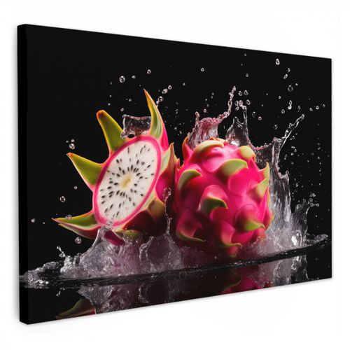 Dipinti su tela - Frutto del drago - Nero - Acqua - Frutto - Frutta