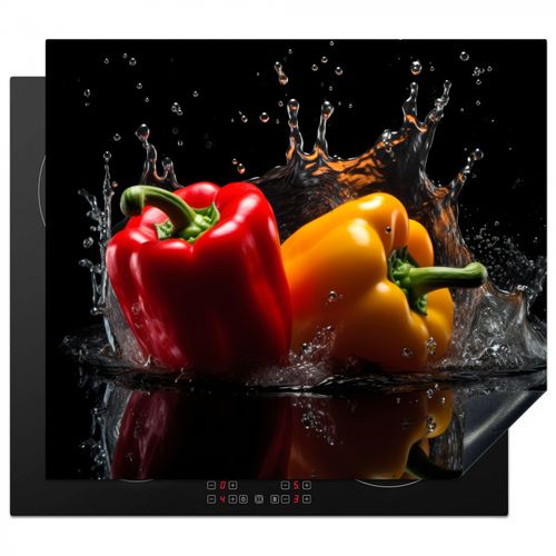 Protezione piano induzione - Pepe - Acqua - Nero - Vegetale - Rosso - Giallo