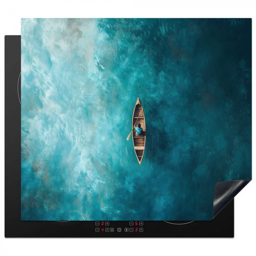 Protezione piano induzione - Barca - Acqua - Blu