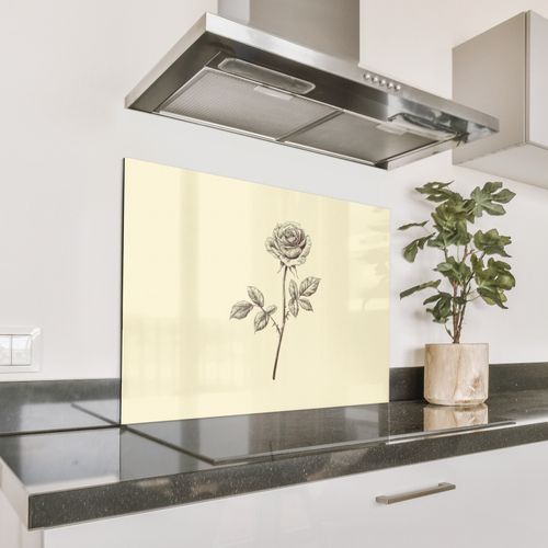 Parafango in alluminio - Illustrazione - Nero - Rosa