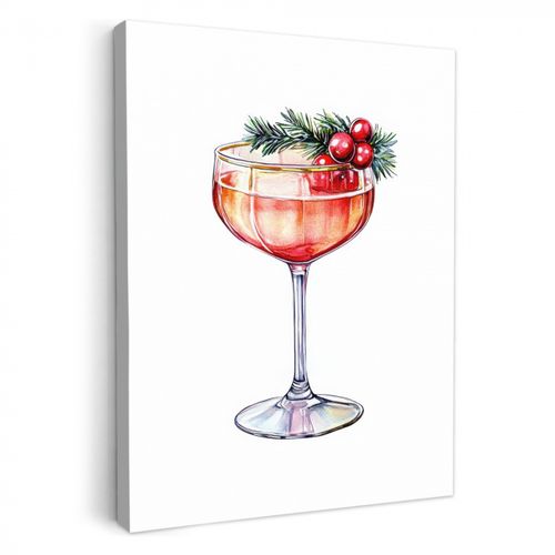 Dipinti su tela - Cocktail - Festa - Inverno - Decorazione