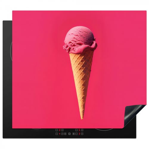 Protezione piano induzione - Paletta per gelato - Rosa - Corno
