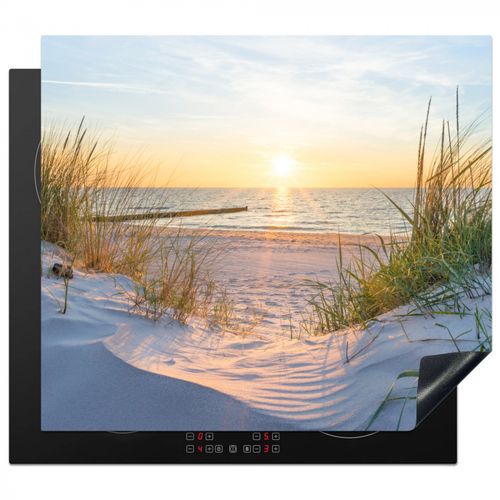 Protezione piano induzione - Tramonto sulla spiaggia con il Tallgrass