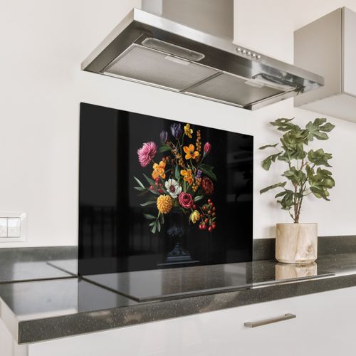 Parafango in alluminio - Ornamentale - Bouquet - Foglie