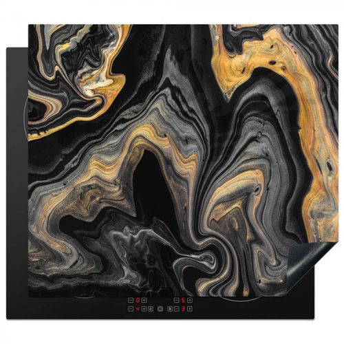 Protezione piano induzione - Fusione di nero e oro