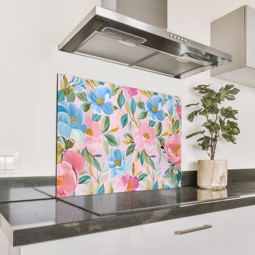 Blu - Rosa - Fiori