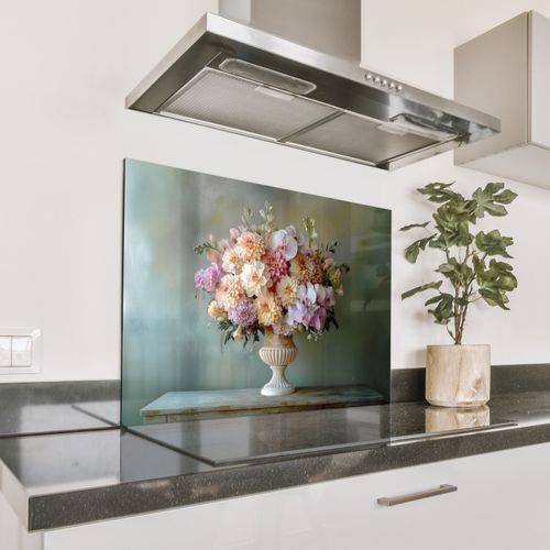 Parafango in alluminio - Orchidea - Bouquet - Vaso - Fiori
