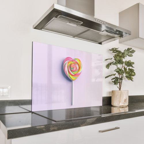 Parafango in alluminio - Cuore - Lecca-lecca - Caramella