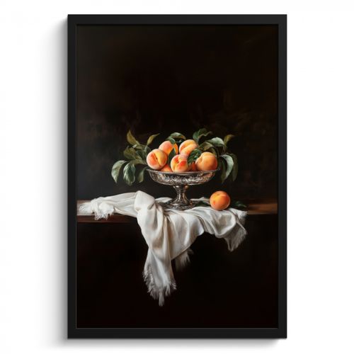 KitchenYeah - Cucina - Cornice per foto - Natura morta - Pesche - Vintage